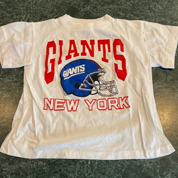 Other - Vintage 80’s New York Giants White Tee Toddler Sm